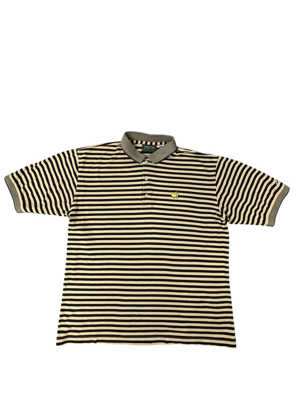 Masters Collection | Striped Golf Polo |‎ Large